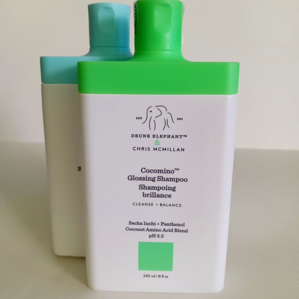 Drunk Elephant. Shampoo + Conditioner - 240 ml / 8 fl oz. Each